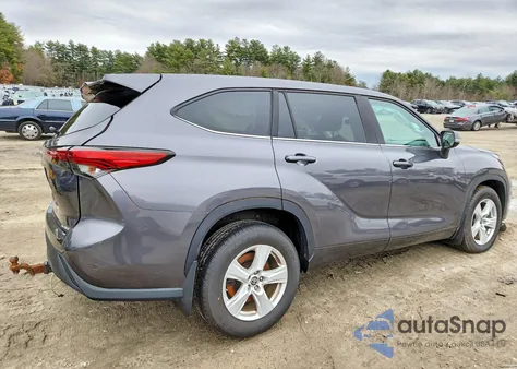 2021 Toyota Highlander Le from USA, damaged, VIN 5TDBZRBH1MS543074